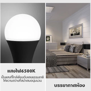 หลอดไฟ LED SlimBulb light ใช้ไฟฟ้า220V ขั้ว E27 แสงขาว แสงวอร์ม LAMP 3W5W7W9W12W15W18W24W