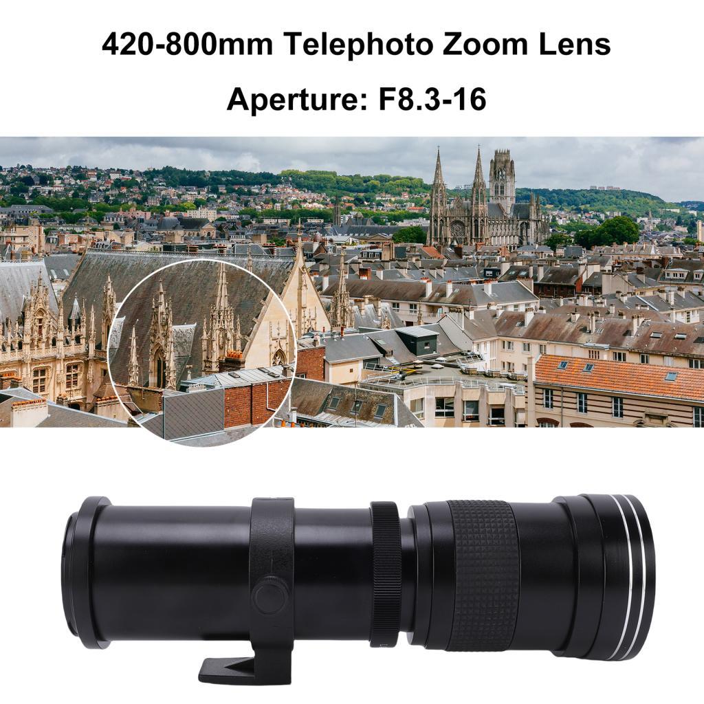 ทักษะ 420-800 มม.F8.3-16 คู่มือ Telephoto ซูมเลนส์ RF Mount สําหรับ RP/ R3/ R5/ R5 C/ R6/ R6 Mark II