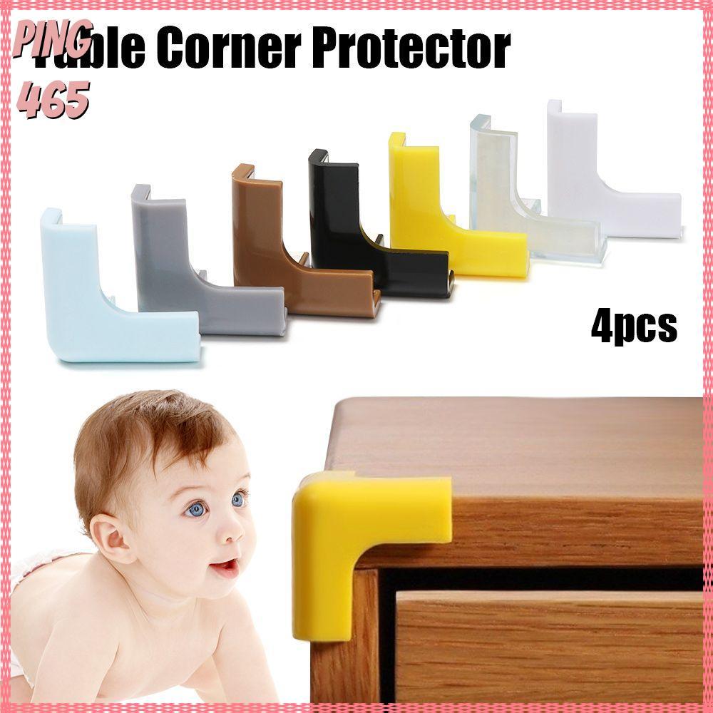 PINGD 4PCS Corner Guards Children Safety Baby Table Corner Protector