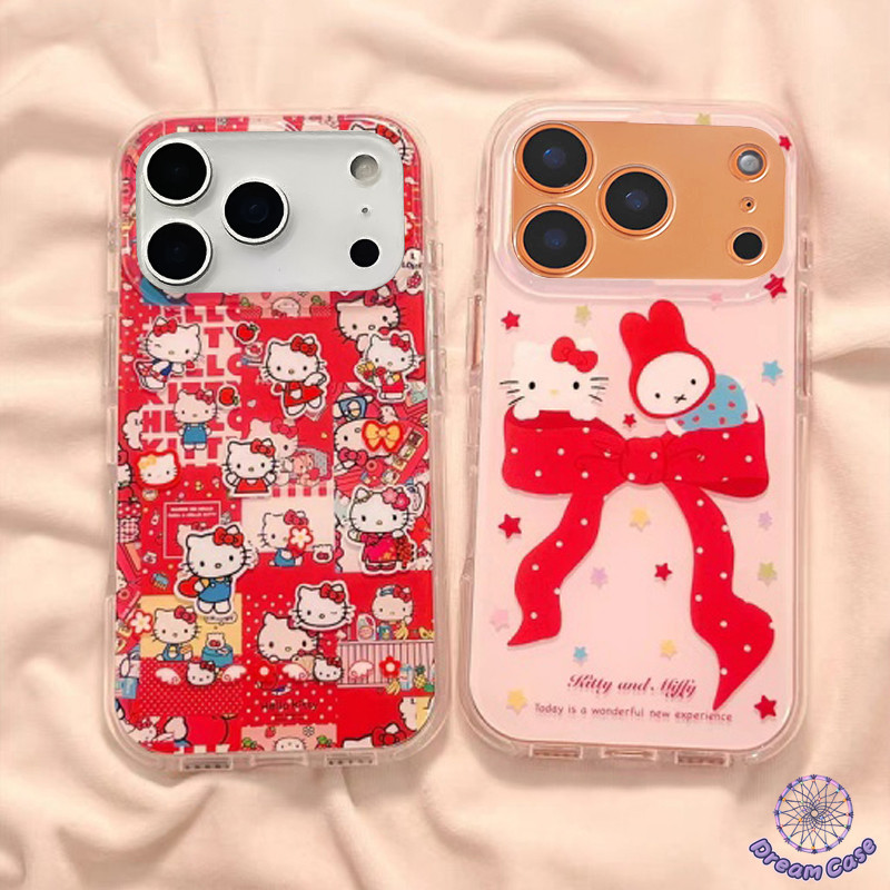 เคสIMD เฮลโลคิตตี้เมโลดี้ สไตล์แฟชั่น Samsung A35 A06 A55 สำหรับSamsung A35-5G A55