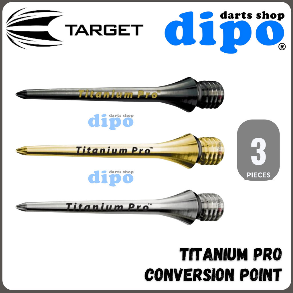 TARGET Titanium Pro Conversion Point Color (เรียบ) - TARGET Darts Conversion