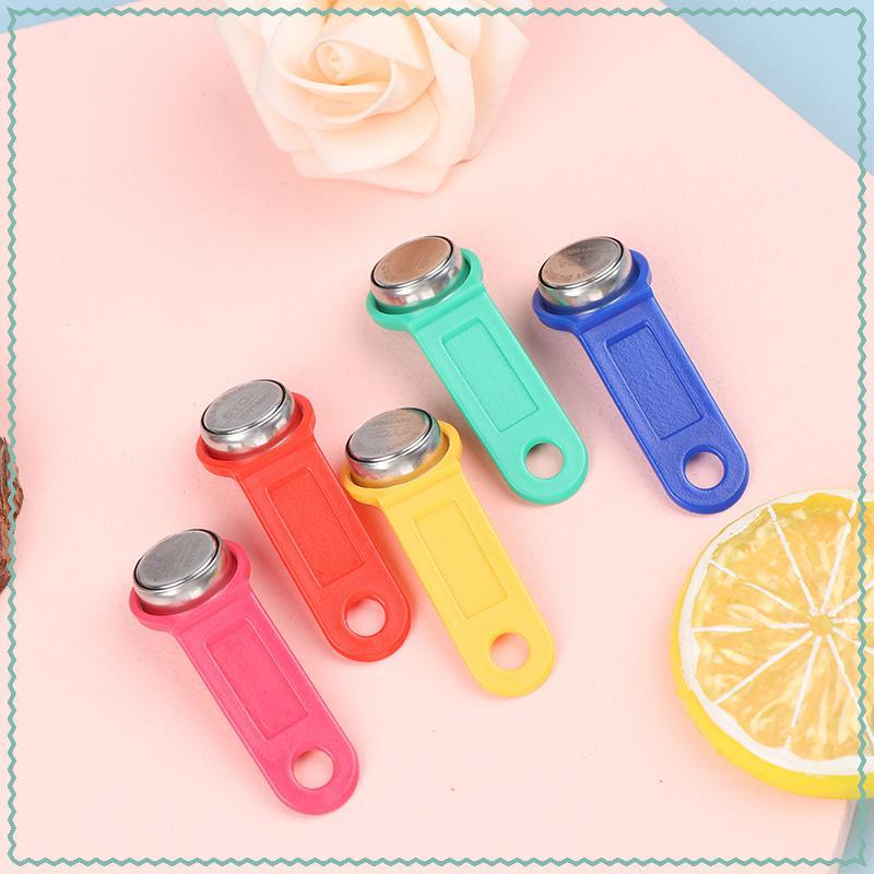 ชม.สนคอป นข์ทอนนเดิม 1พีซี พลาสติกเขียนใหม่ได้RFID Touch Memory Key TM Card iButton Copy Card ซาวน่า