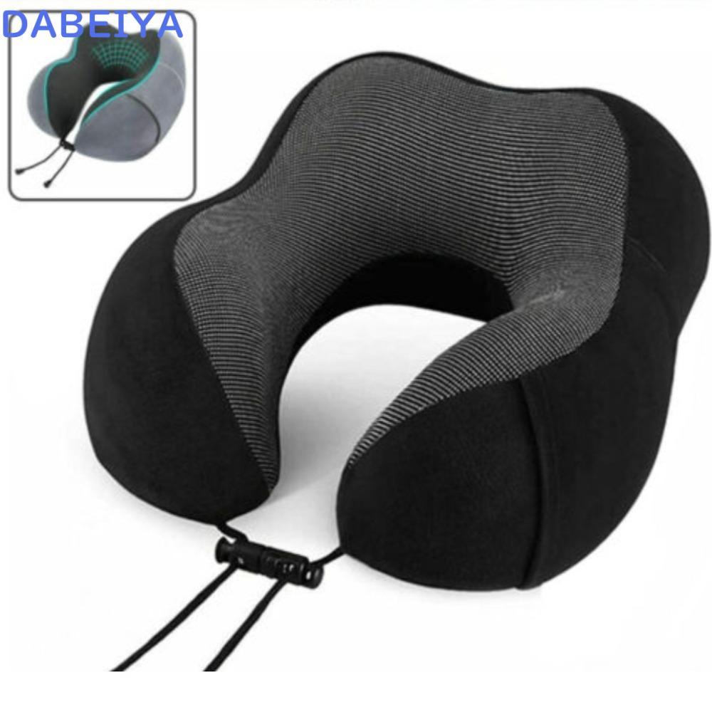 หมอนเดินทาง DABEIYA, 30*25*15 ซม.คอป้องกันหมอนรูปตัว U, styler ช้า Rebound Travel Essentials หน่วยคว