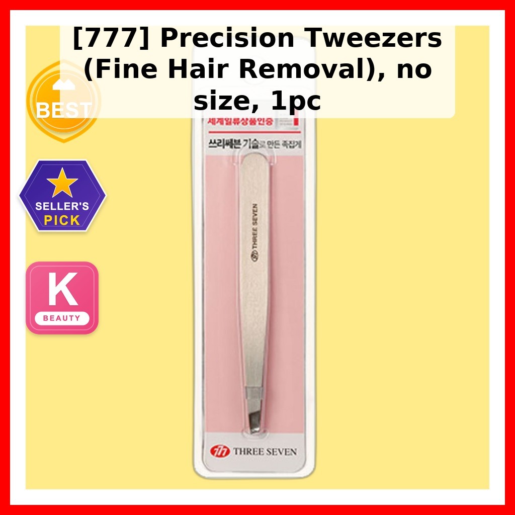 [777] แหนบแม่นยํา (กําจัดขนละเอียด) ไม่มีขนาด 1 ชิ้น / แหนบเกาหลี Precision / กําจัดขนละเอียด by bet