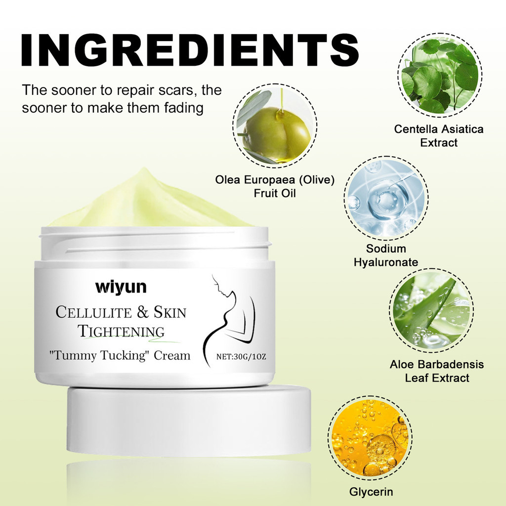 Stretch Marks and Scars Removal Cream Scars Lighten & Repair Cream สําหรับระหว่างและหลังการตั้งครรภ์