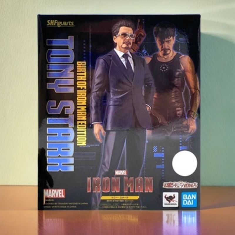 Bandai SHF Iron Man 1 Tony Stark Iron Man ชุดฟิกเกอร์