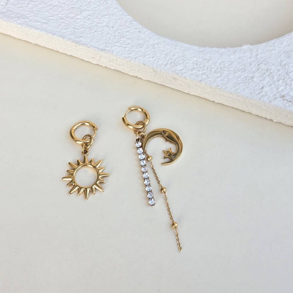 WELRY.acc พร้อมส่ง ต่างหูยาว รุ่น Sunne