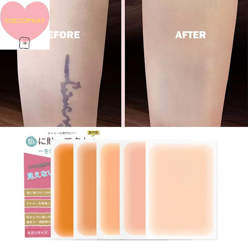 HANHAI 6PC กันน้ํา Tattoo Flaw ปกปิดเทป Full Cover คอนซีลเลอร์ Stier Body Arm TH