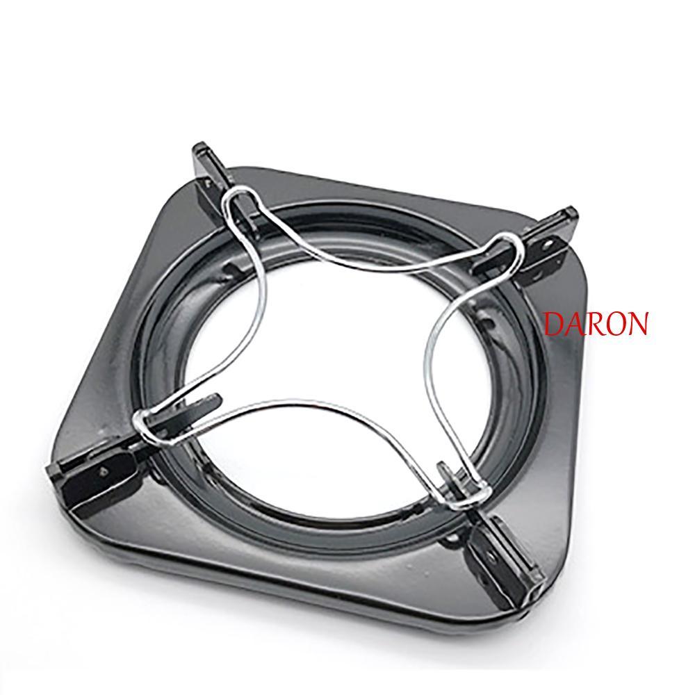 DARON Pans Rack ห้าชั้นอุปกรณ์ตั้งแคมป์สแตนเลสสําหรับแก๊ส Hob ชั้นวางเตาแก๊ส