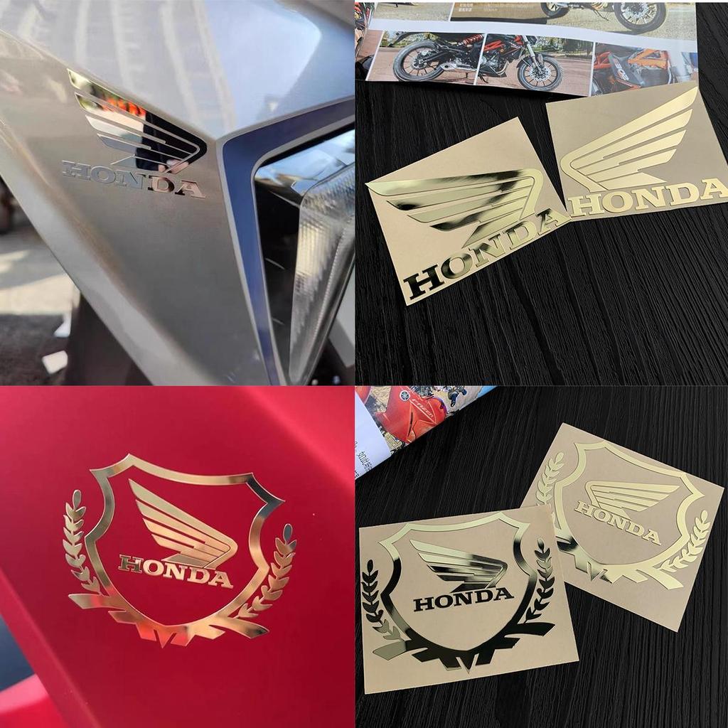 สําหรับHonda Metal Wingสติกเกอร์รถจักรยานยนต์สําหรับ Click125 SH125 PCX160 Air Blade Winner X Vario 