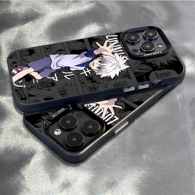 เคส OPPO Hunters เต็มรูปแบบ: Killua สําหรับ realme F19 A36 A38 A57 A58 A16 A17 A60 A77 C11 C15 C30 C
