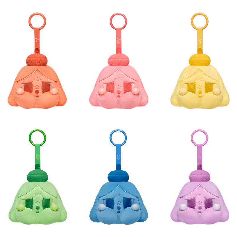 P POPMART CRYBABY Tears Launch Plan Series ตุ๊กตาจี้ Mystery Box