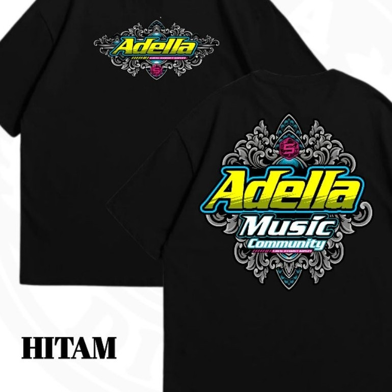 ADELLA MUSIC COMMUNITY V1 เสื้อยืด ADELLA FANS MUSIC TSHIRT สําหรับผู้ชายและผู้หญิง