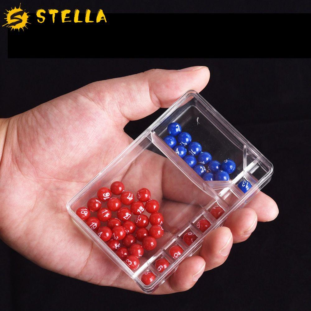 STELLA Lucky Lottery ของเล่น 5+2 6+1 Mini Party เกมอ่านง่ายตัวเลขความบันเทิง Jackpot Shake Balls Bal