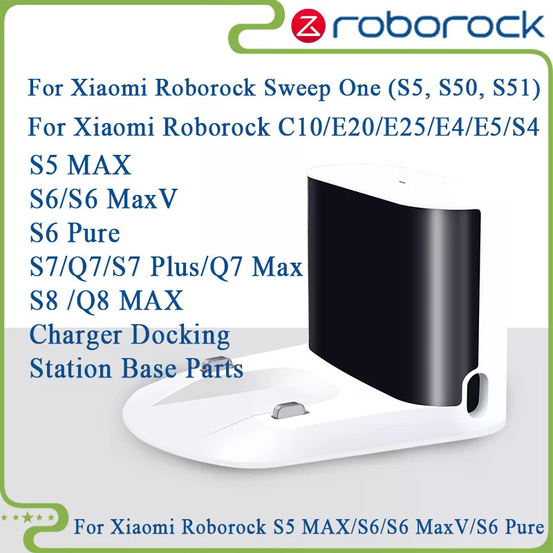 Charger Docking Station อะไหล่ฐานสําหรับ Roborock S7 Q7 S7 Plus / Q7 Max /S5 Max /S8 /Q8 MAX ทําความ