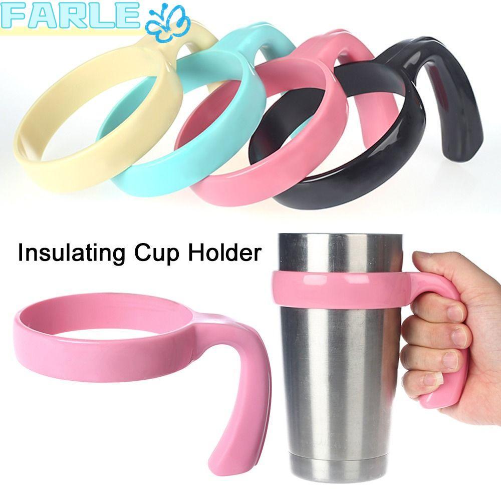 FARL Tumbler Cup Handle ทนทานอุปกรณ์เสริมขวดสําหรับ 20oz 30oz ฐานแก้ว