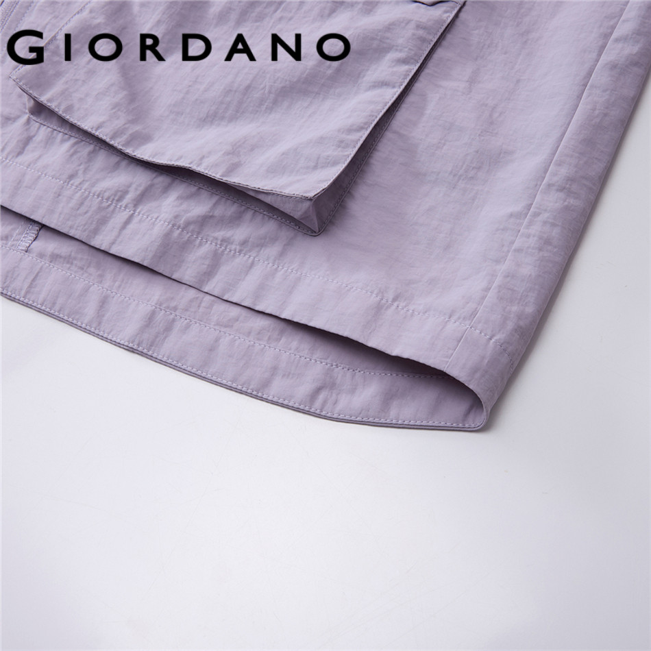 GIORDANO WOMEN Cooling cargo pockets raglan sleeve jacket 05376069 ราคา ถูกที่สุด ดีลบีเคเค แกลเลอรีภาพที่ 5