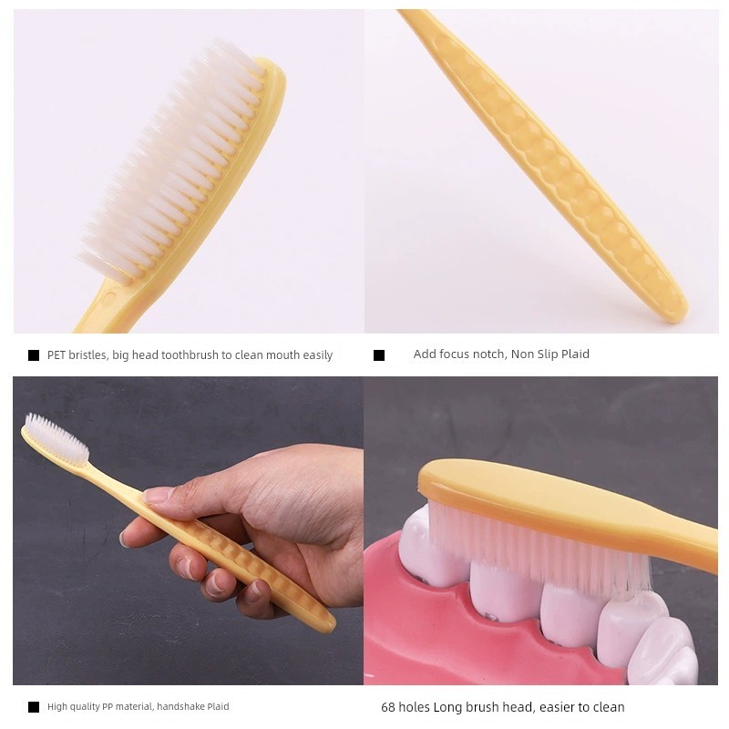 แปรงสีฟัน toothbrush ส่งออกไปยังประเทศ Japan King 68 Hole Soft แปรงสีฟัน Family Pack