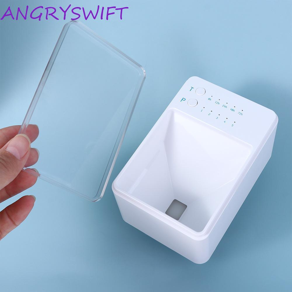 ANGRYSWIFT Fish Feeder Digital Mini Pet Feeding พร้อมจับเวลาอัจฉริยะ Guppy Lampfish Feeding