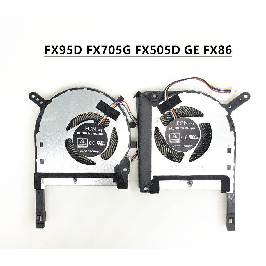 ใช้สําหรับ Asus Flight Fortress 6 7 8 วันเลือก 1 FX95D FX705G FX505D GE FX86 พัดลม