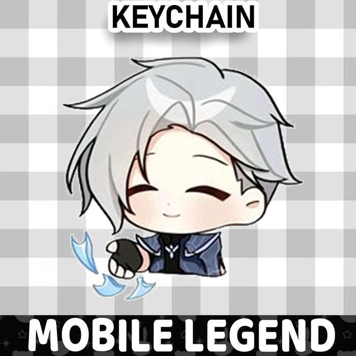 Ganci / Gantungan Kunci Akrilk MOBILE LEGEND CHIBI - AAMON