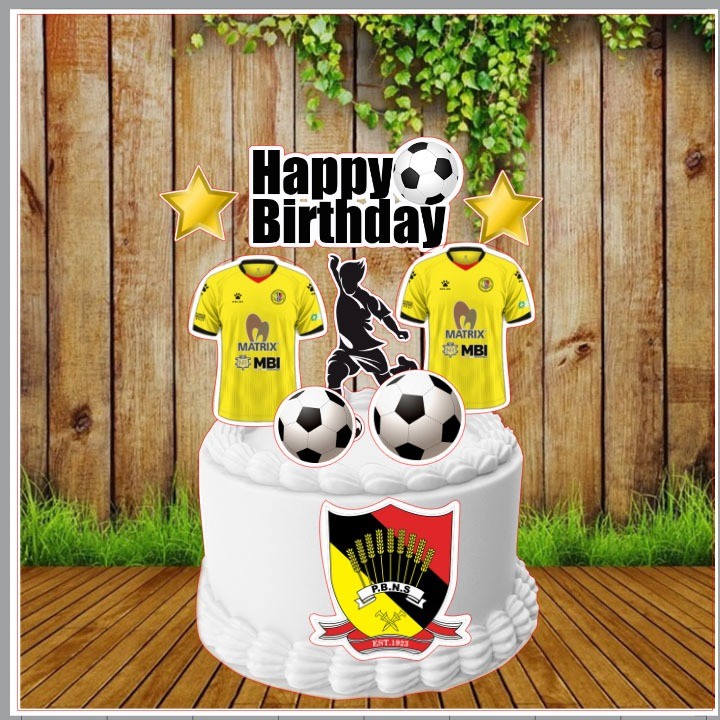 (Muchknow) NEGERI SEMBILAN FC CAKE TOPPER 001