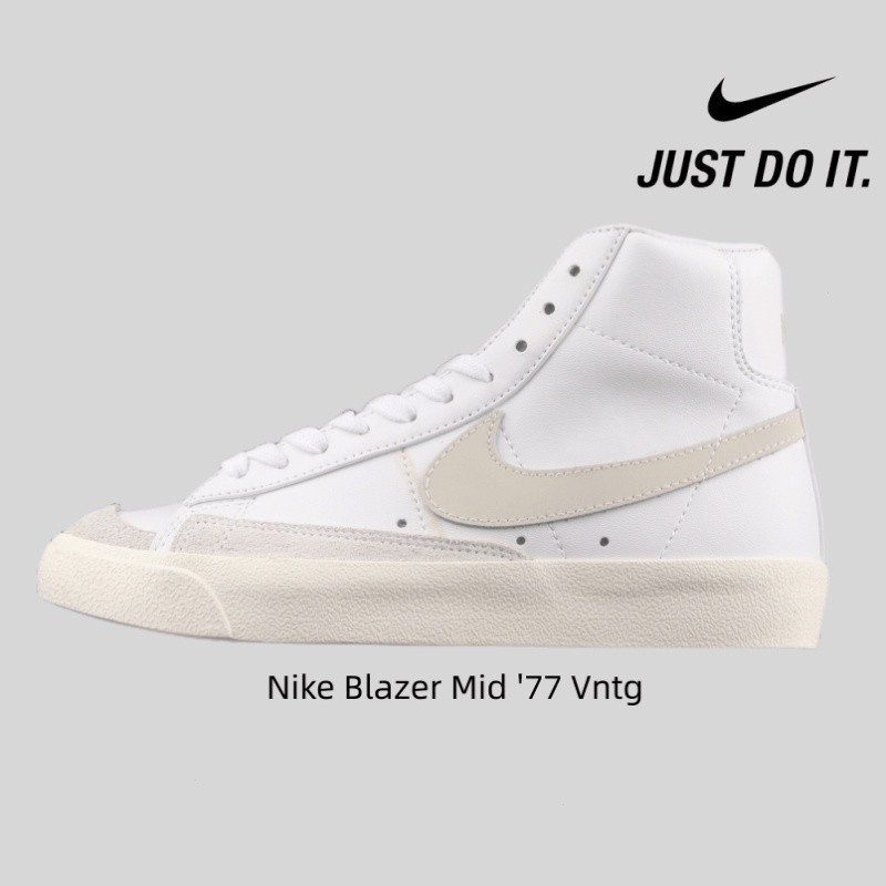 Nike Blazer Mid77 Vntg Pioneer รองเท้าลําลองคุณภาพสูง BQ6806-106