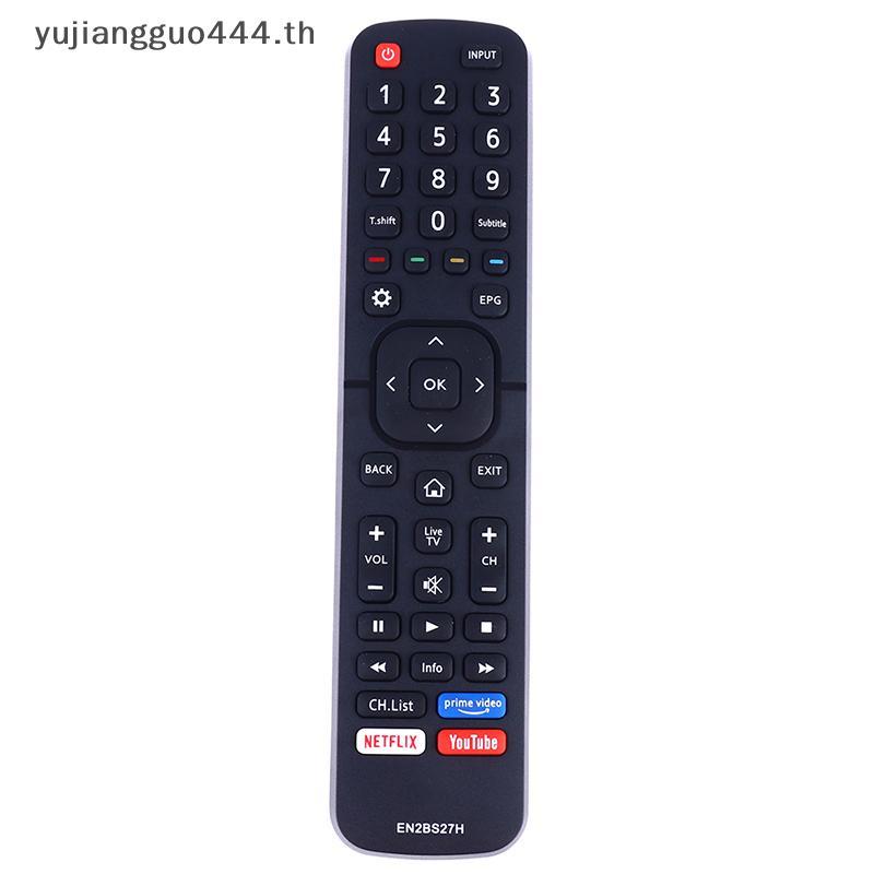 #yu # เวอร์ชันภาษาอังกฤษ EN2BS27H รีโมทคอนโทรลเหมาะสําหรับ Hisense Smart LCD TV 58S5 65R6 65S8 75R6 