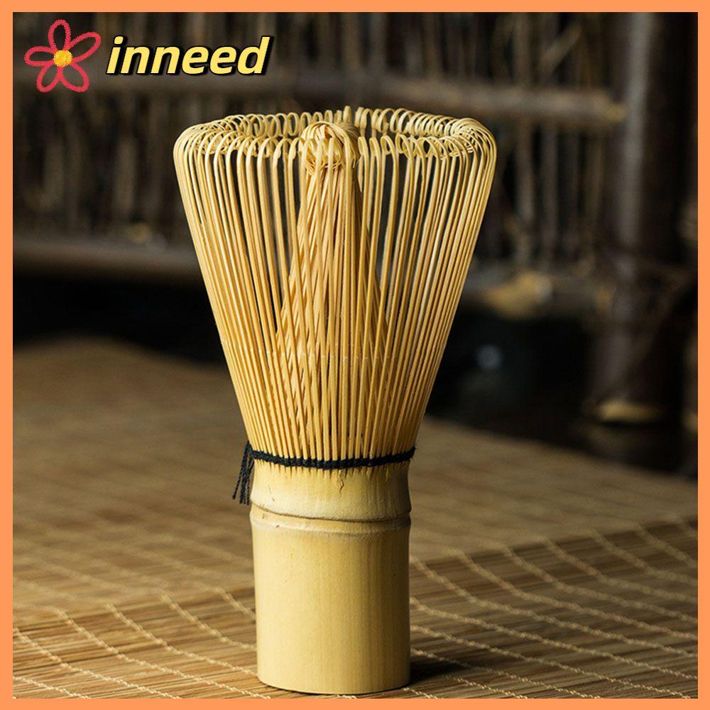 INNEED 80 Fringe Bamboo Brush Home Kitchen Green Tea Matcha Bamboo Accessories
