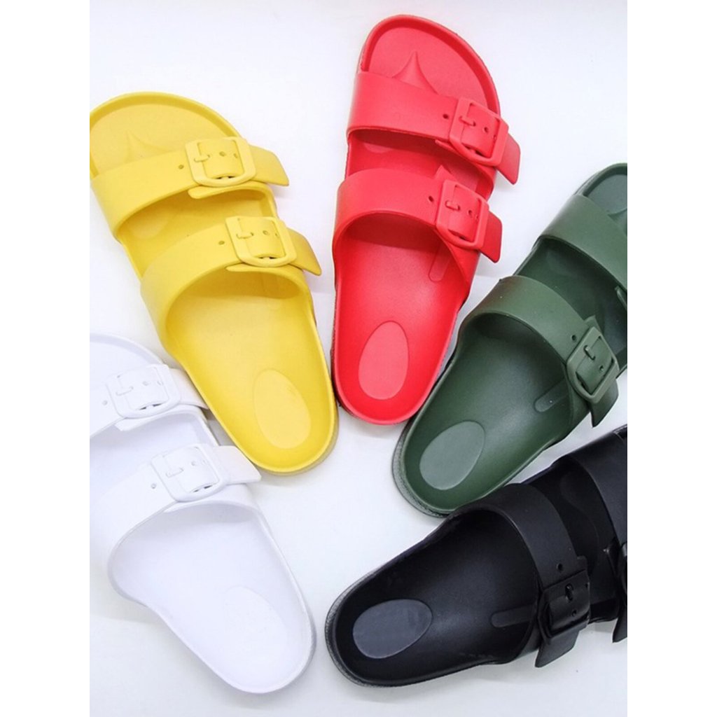 รองเท้าแตะ สลิปเปอร์ รองเท้าแตะ EVA Soft Boken Arch สำหรับผู้ชายและผู้หญิง