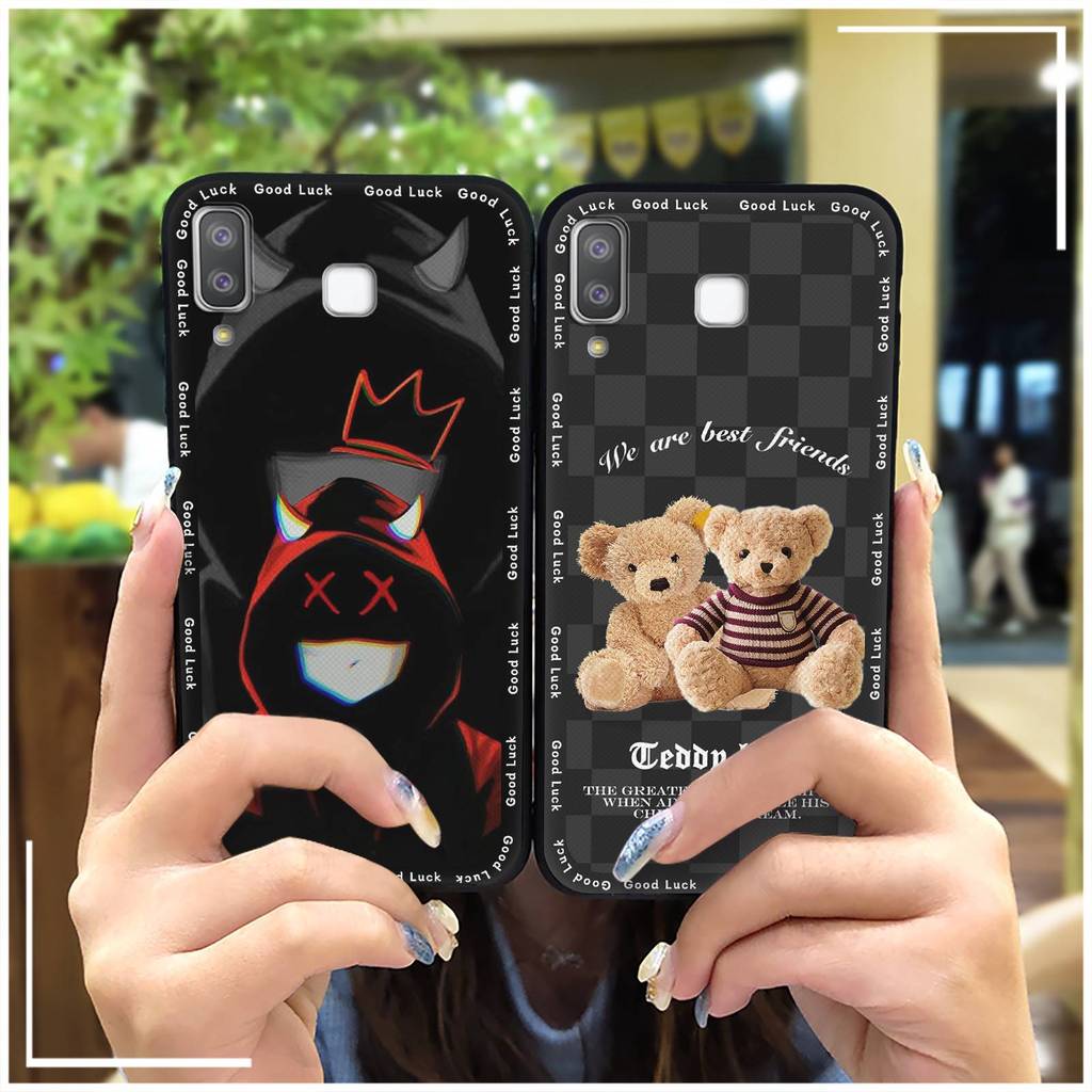 SAMSUNG เคสนิ่มกันน้ําเคสโทรศัพท์สําหรับSamsung Galaxy A9 Star/A8 Star/SM-G8850 Graffiti Anti-KNOCKอ
