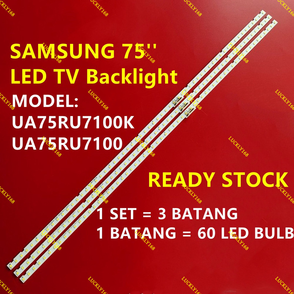 UA75RU7100K UA75RU7100 UN75NU6950 SAMSUNG 75 LED Backlight/โคมไฟทีวี UA75RU7100 STS750A26_30F BN96-4
