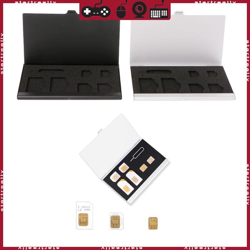 ST SIM Card Storage Case สำหรับการจัดเก็บและอ่านบัตรจำพวก Micro SIM และ memory card