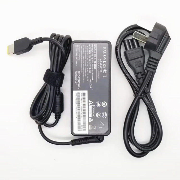 เหมาะสําหรับ Lenovo V310-14ISK 14IKB 15ISK สายไฟโน๊ตบุ๊ค 20V3.25A การชาร์จพอร์ตสี่เหลี่ยม