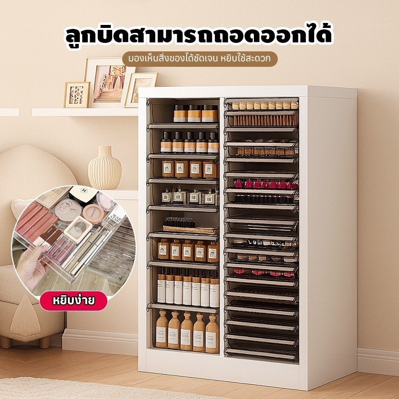 ตู้เก็บเอกสารขนาด A4 พร้อมลิ้นชักสำหรับจัดเก็บเจลทาเล็บ รูปที่ 4