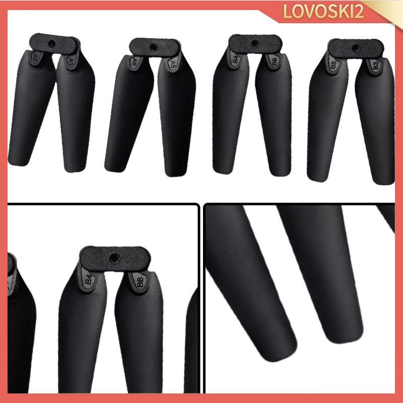 [Lovoski2] ใบพัด 4 ชิ้น, อุปกรณ์เสริมโดรน, เปลี่ยนมืออาชีพแบบพับได้สําหรับ E58, E88, E88Pro, E99, S8