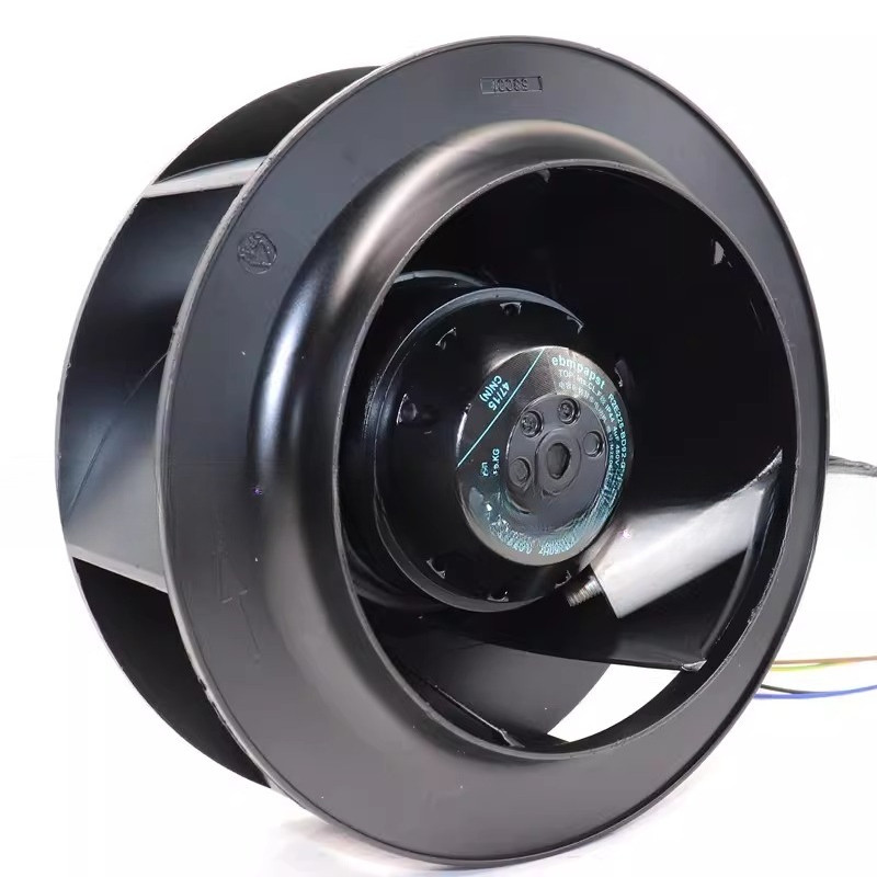 R2E225-BD92-09 230V M2E068-DF พัดลมฟอกอากาศเทอร์โบ