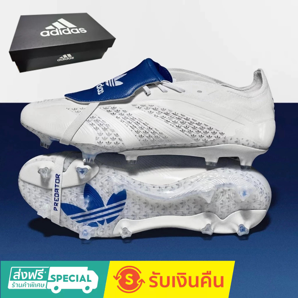 Predator x Beckham Clover 2024 รองเท้าฟุตบอลสำหรับผู้ชาย ขนาด 39-45 กันลื่นและทนทาน VZGV