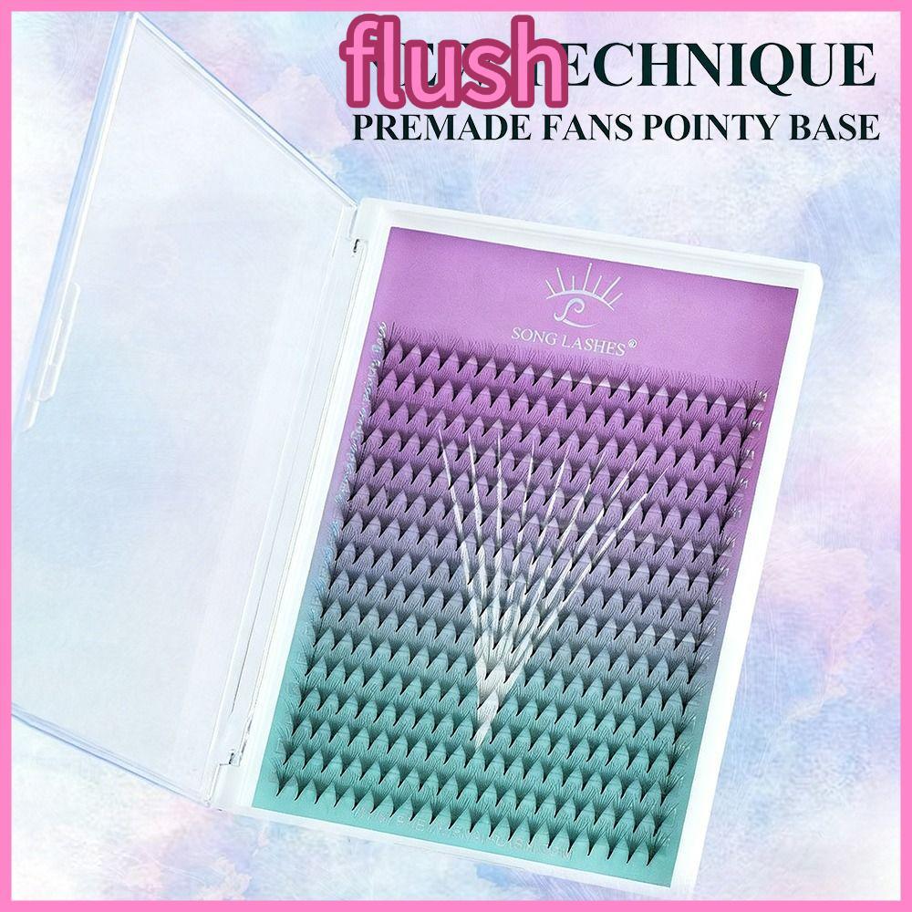 FLUSH ขนตาปลอม, วัสดุ PBT Sharp ขนตาปลอมบาง, การเพิ่มประสิทธิภาพเครื่องสําอาง 8D Volume 6D Volume Gr