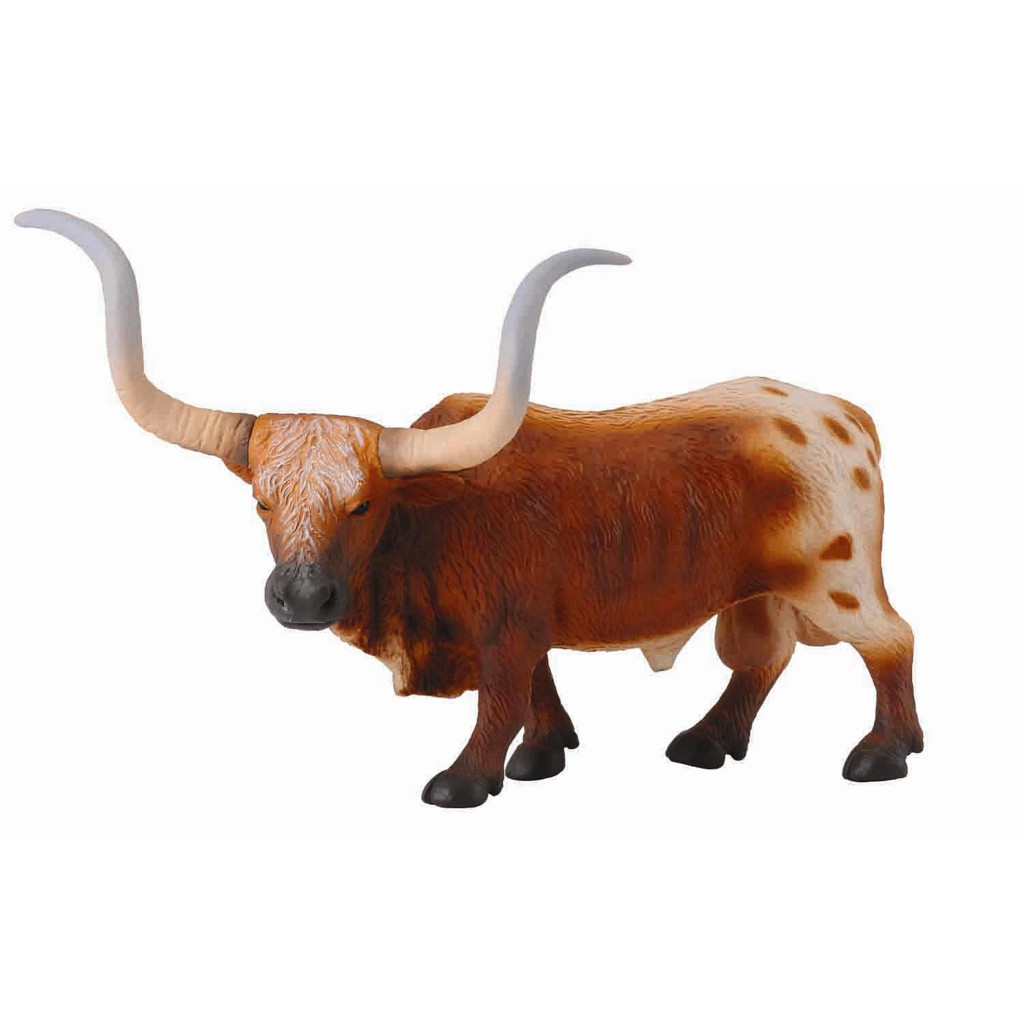 Collecta Farm Life รุ่น 88380 ของเล่นฟิกเกอร์ Texas Longhorn Bull