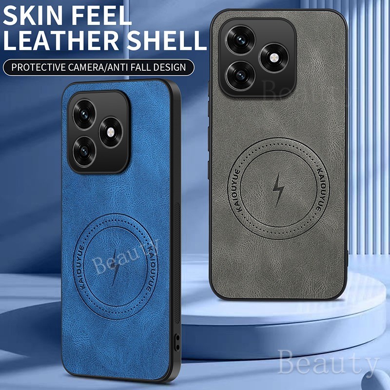 Napa-textured หนังแม่เหล็กสําหรับ Honor X5C Plus X7 X8 X9 CD X8D X9D X7D X9B X7B X5C + Soft TPU กล้อ