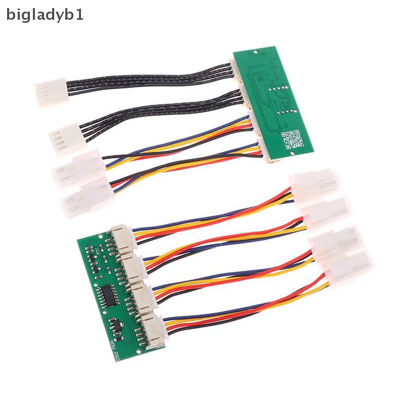 <BGLYB> 12V 4-in-1 Square 4Pin พัดลมจําลองจําลองจําลองจําลองพิเศษสําหรับ Antminer S21 S19kpro T21 KS
