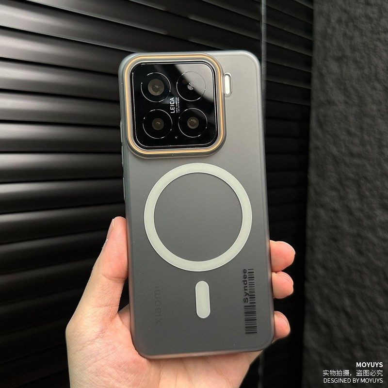 เคสโทรศัพท์สําหรับ Xiaomi 17 Pro Max/Ultra 15T 15 15s 14 14T 13 Pro/Ultra Matte ฝาครอบแม่เหล็กโปร่งใสบาง Anti-fall ปลอก