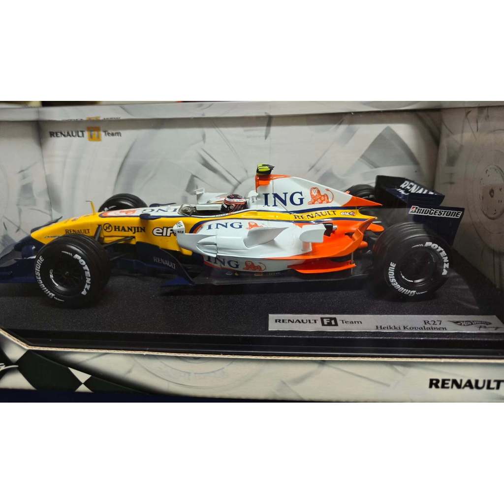 ล้อร้อน 1: 18 Renault R27 F1 Racing รุ่น Kovalanin Non-Remote Area จัดส่งฟรี
