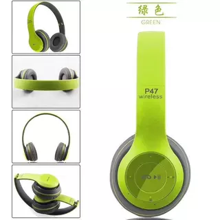 หูฟังบลูทูธ P47 เสียงดี Wireless Bluetooth Stereo Headset หูฟังบลูธูทไร้สาย ของแท้ 100%
