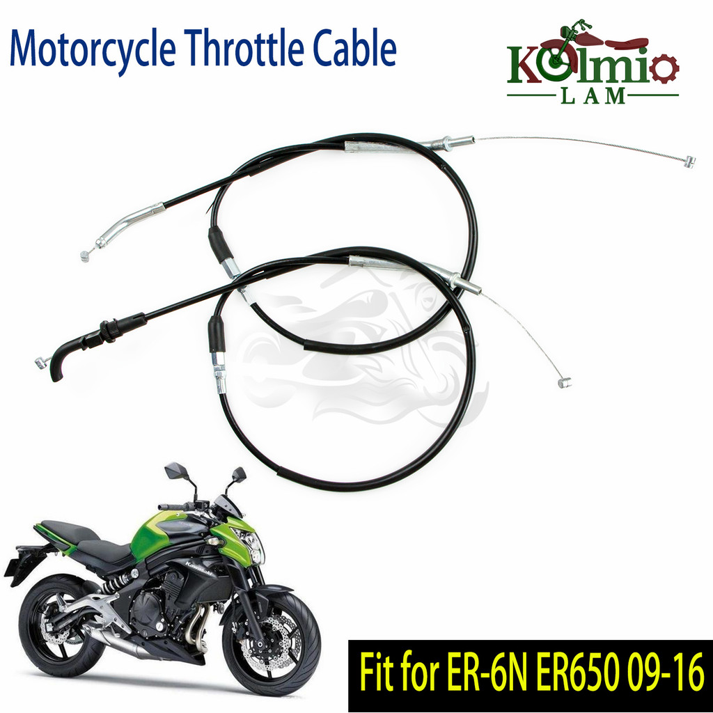 Gสายคันเร่งรถจักรยานยนต์ Fit สำหรับ Kawasaki ER6N ER6F Ninja650 EX650 2009 - 2016 ER650 ER-6N ER-6F 