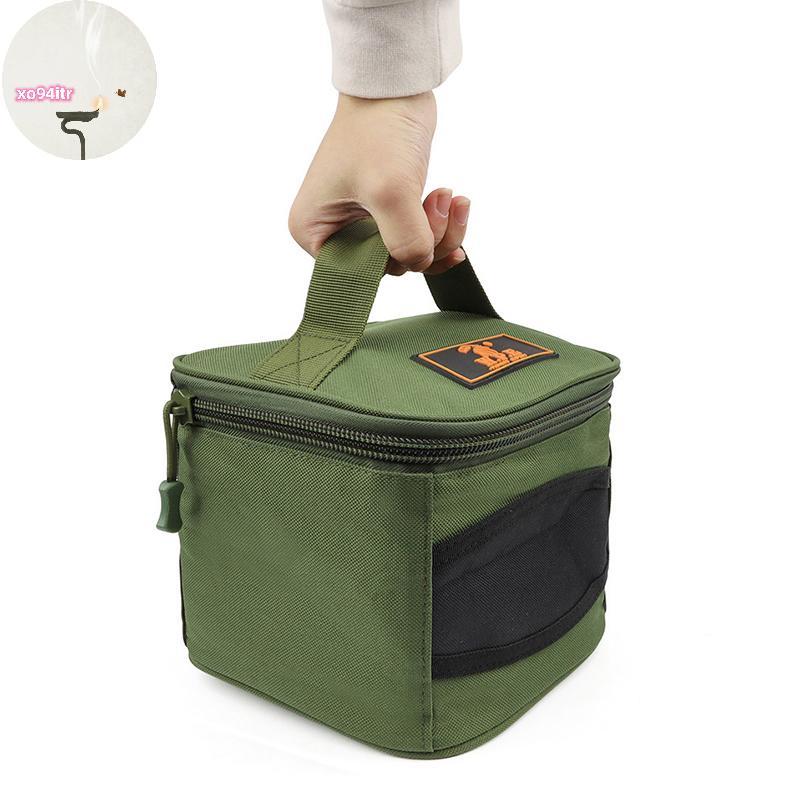 XOITR ตกปลากระเป๋าตกปลา Reel กระเป๋าเก็บสําหรับ 500-10000 Series Spinning Oxford ตกปลา Reels Lure เก