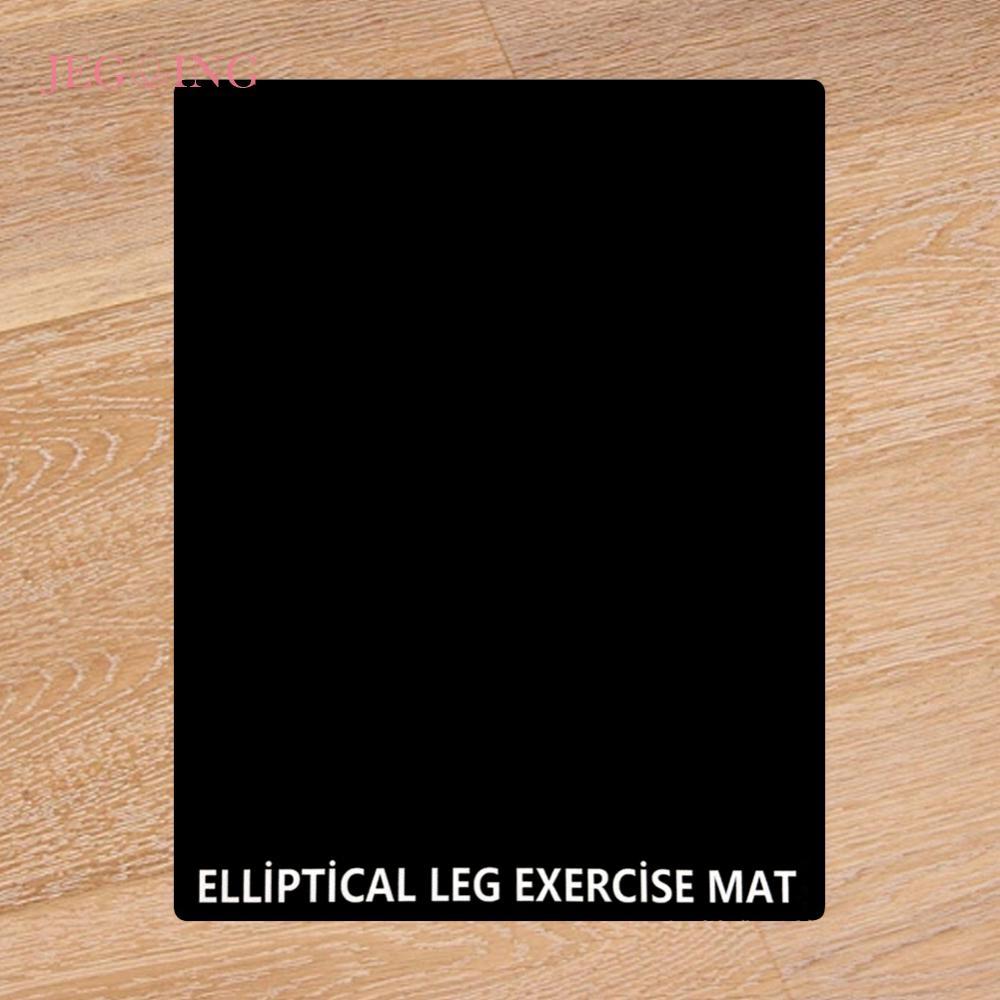 Ellipse ขาออกกําลังกายเสื่อเครื่องใต้โต๊ะรูปไข่เสื่อปกป้องพื้นลื่นเสื่อออกกําลังกายสําหรับอุปกรณ์ออก
