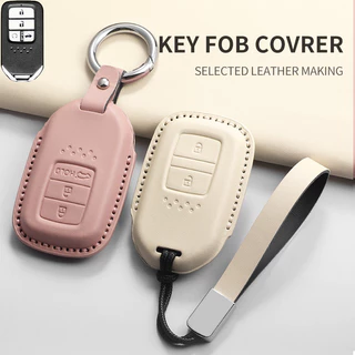 Honda CRV City Hatchback Civic FC BRV Accord HRV Jazz Keyless Smart Entry/Push Start ใหม่ฝาครอบกุญแจรีโมทอุปกรณ์เสริมในรถยนต์