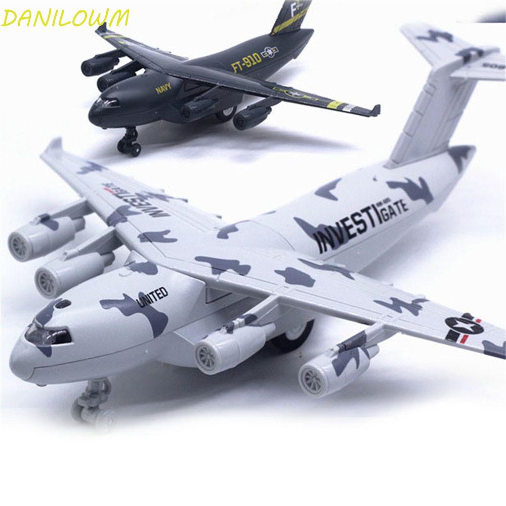 DANILOM Plane Toys Light Music เครื่องบินคลาสสิกการจราจรของขวัญวันเกิด C-17 ยานพาหนะของเล่น